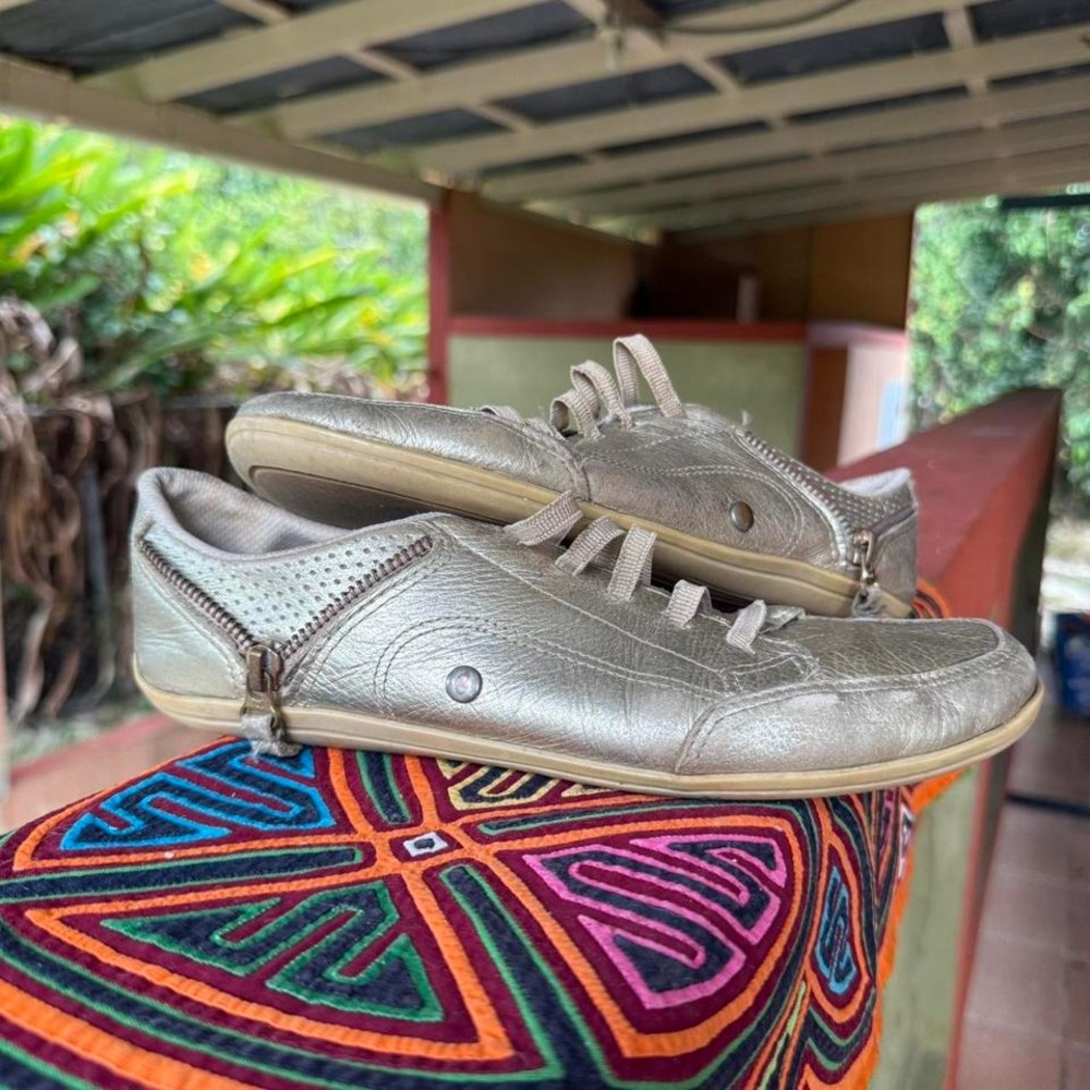 EGO Silver Casual Sneakers
